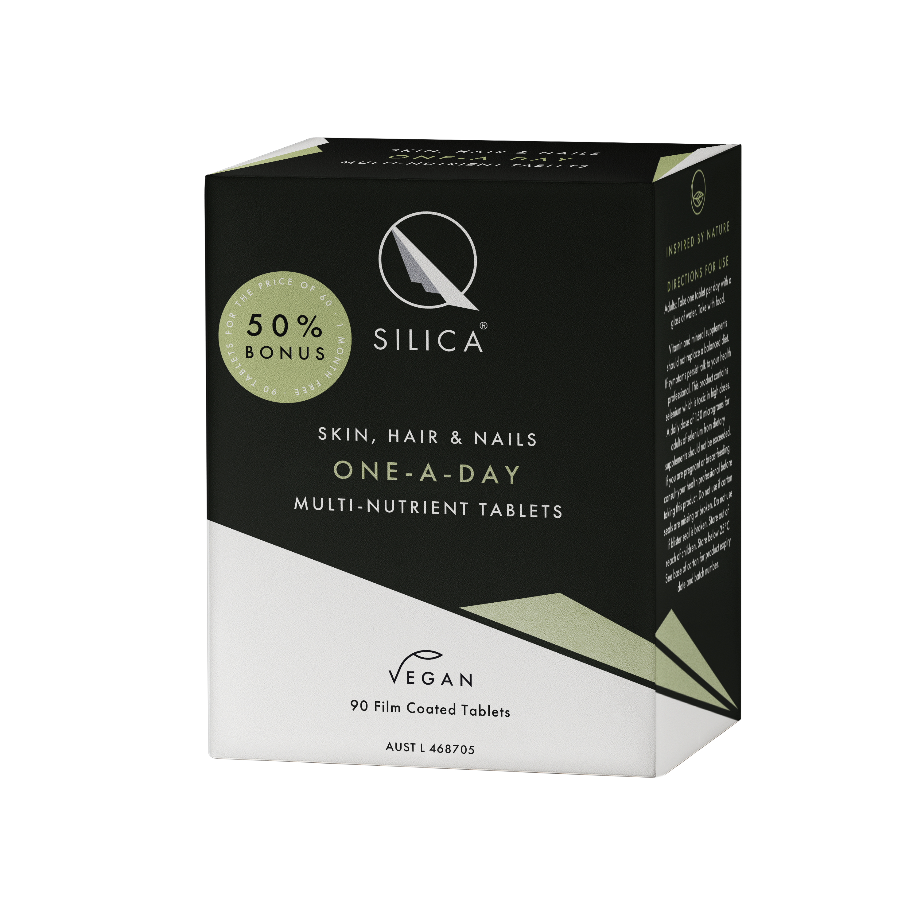 50% Bonus Pack ONE-A-DAY 90 tablets for the price of 60