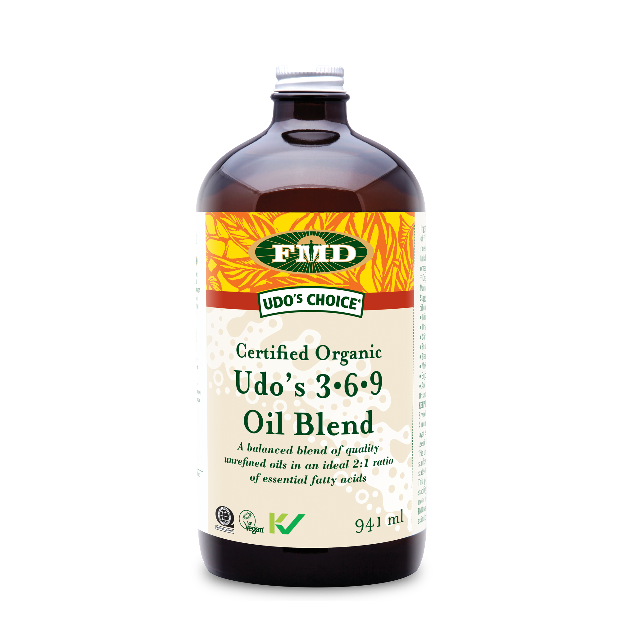Udos' Oil Omega 3+6+9 Blend