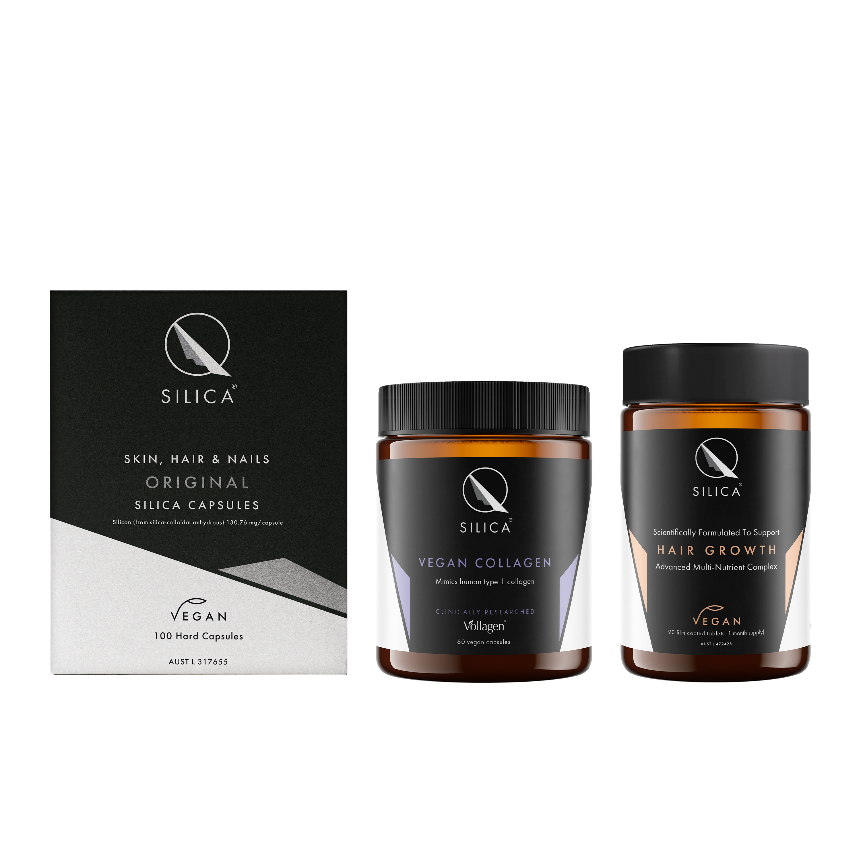QSILICA INTENSE HAIR GROWTH BUNDLE - CAPSULES
