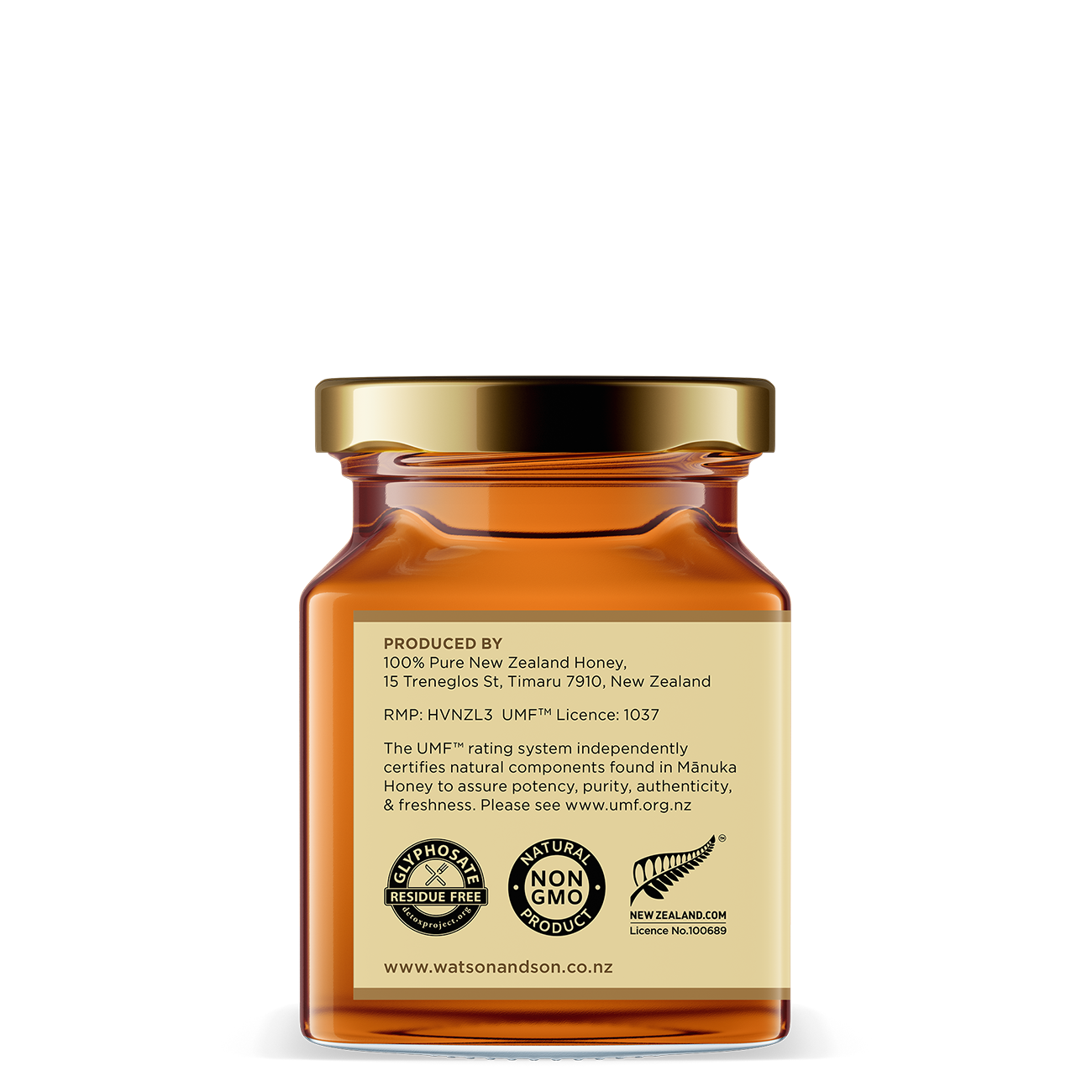 UMF 25+/MGO 1200+ MANUKA HONEY 250G GLASS