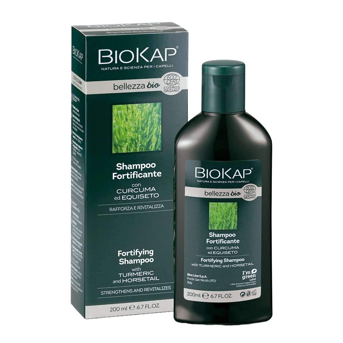 Bellezza Bio Fortifying Shampoo 200ml