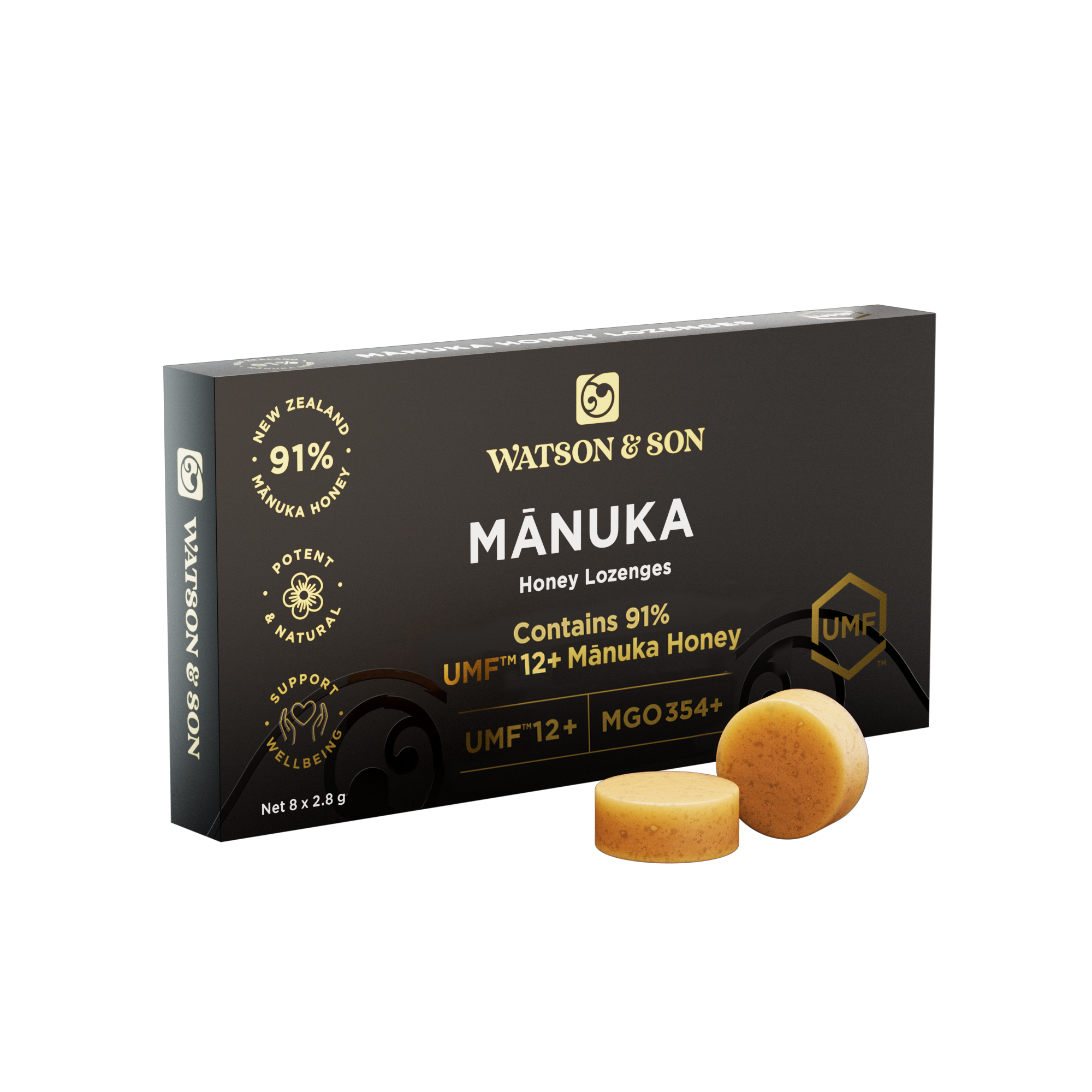 UMF 12+/MGO 354+ Mānuka Honey Lozenges
