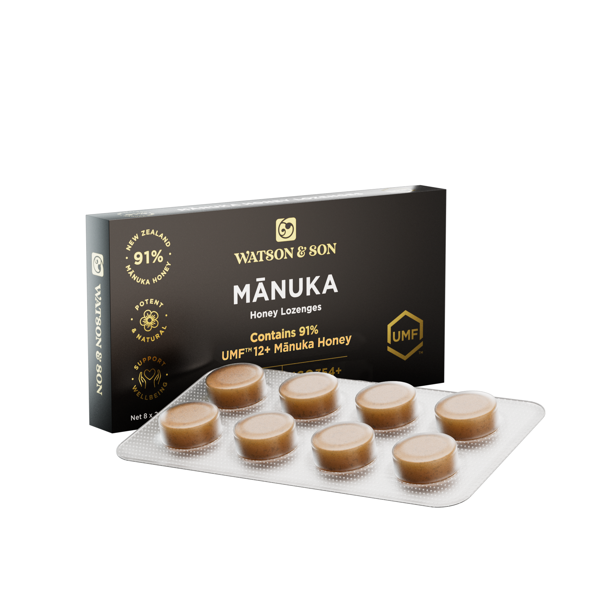 UMF 12+/MGO 354+ Mānuka Honey Lozenges