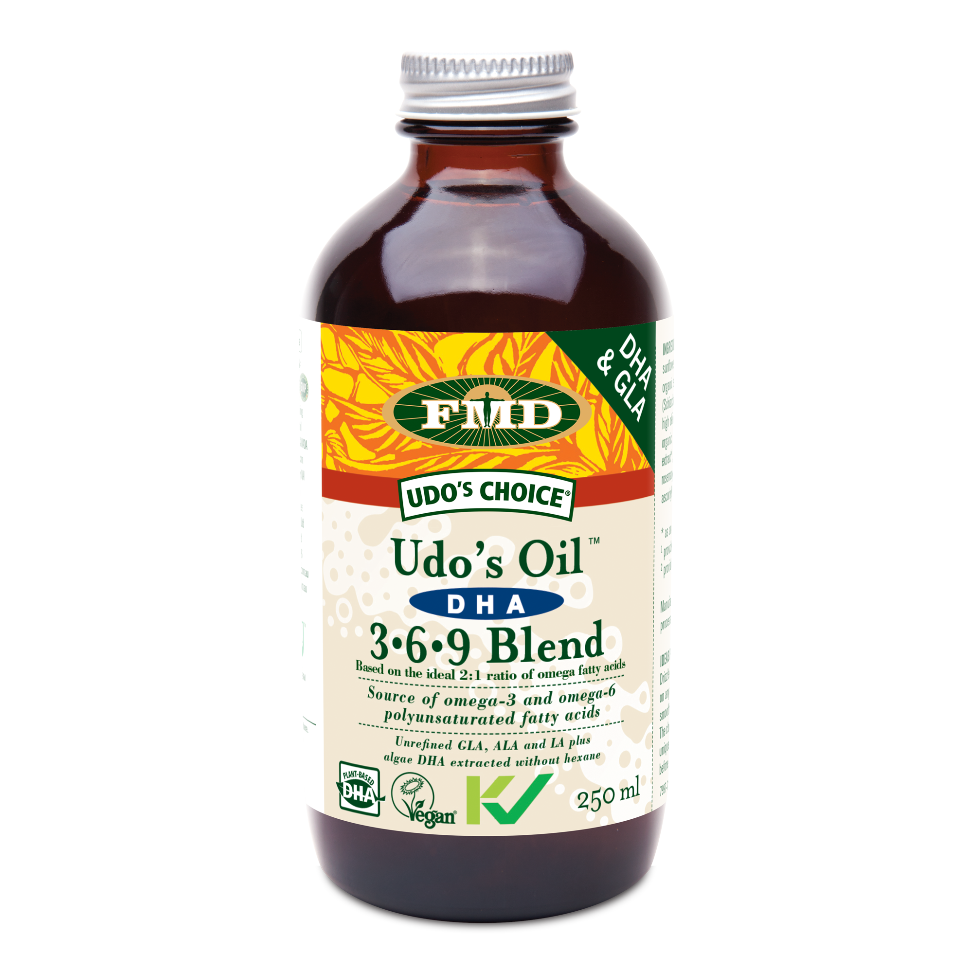 Udo's Oil Omega 3+6+9 Blend DHA