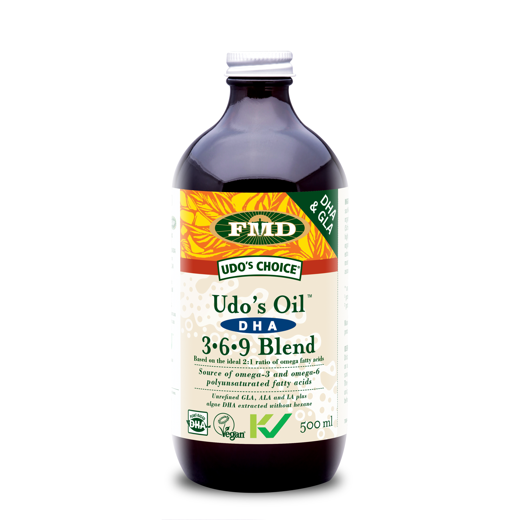 Udo's Oil Omega 3+6+9 Blend DHA
