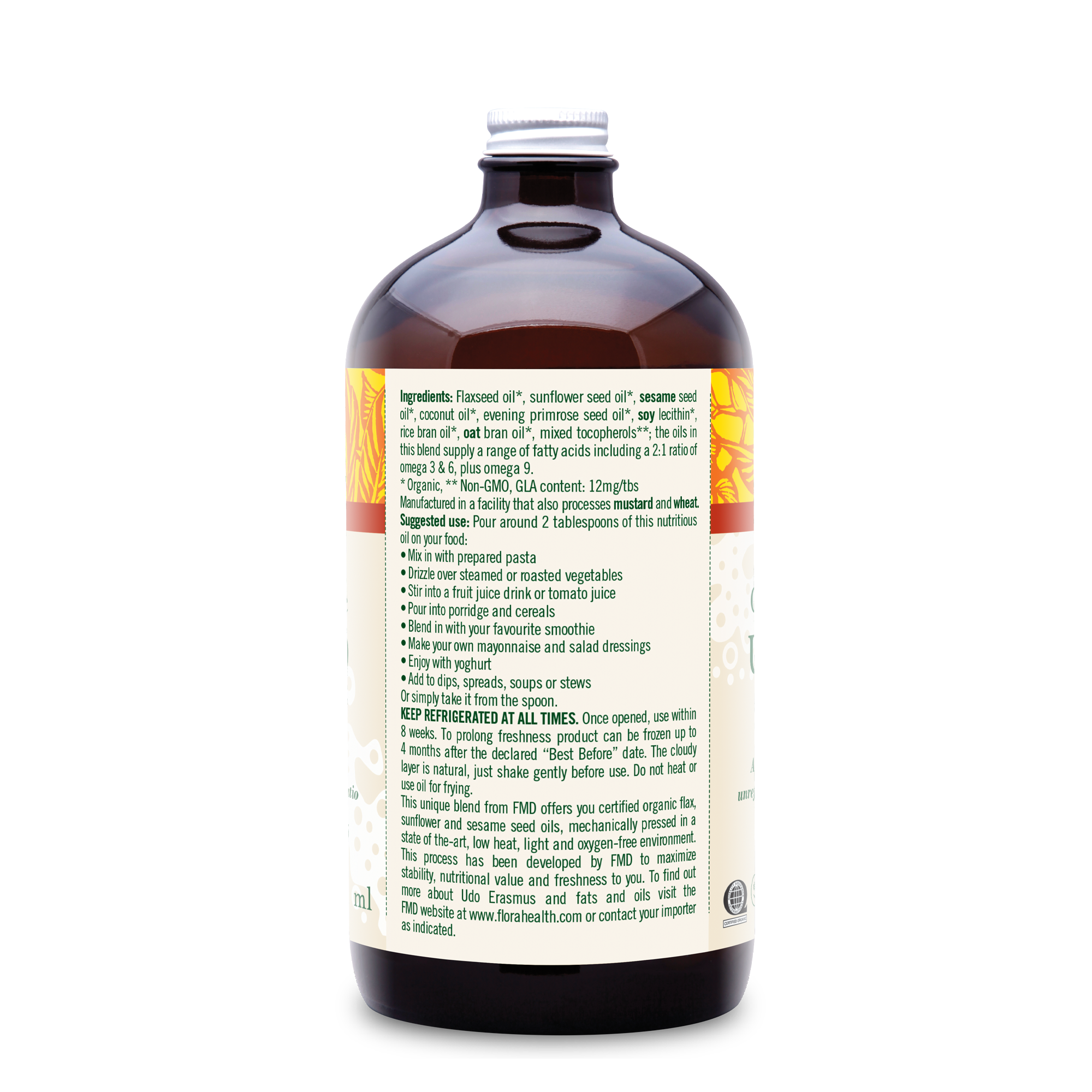 Udos' Oil Omega 3+6+9 Blend