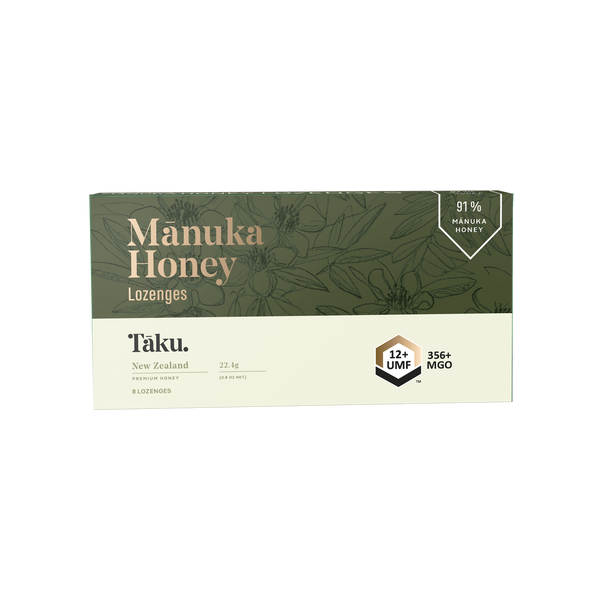 Tāku 12+ UMF Manuka Honey Lozenges