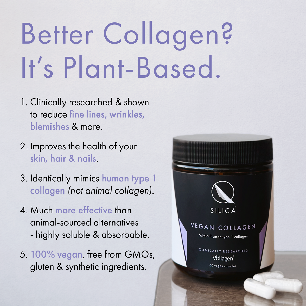 Vegan Collagen Powder 3-Month Supply
