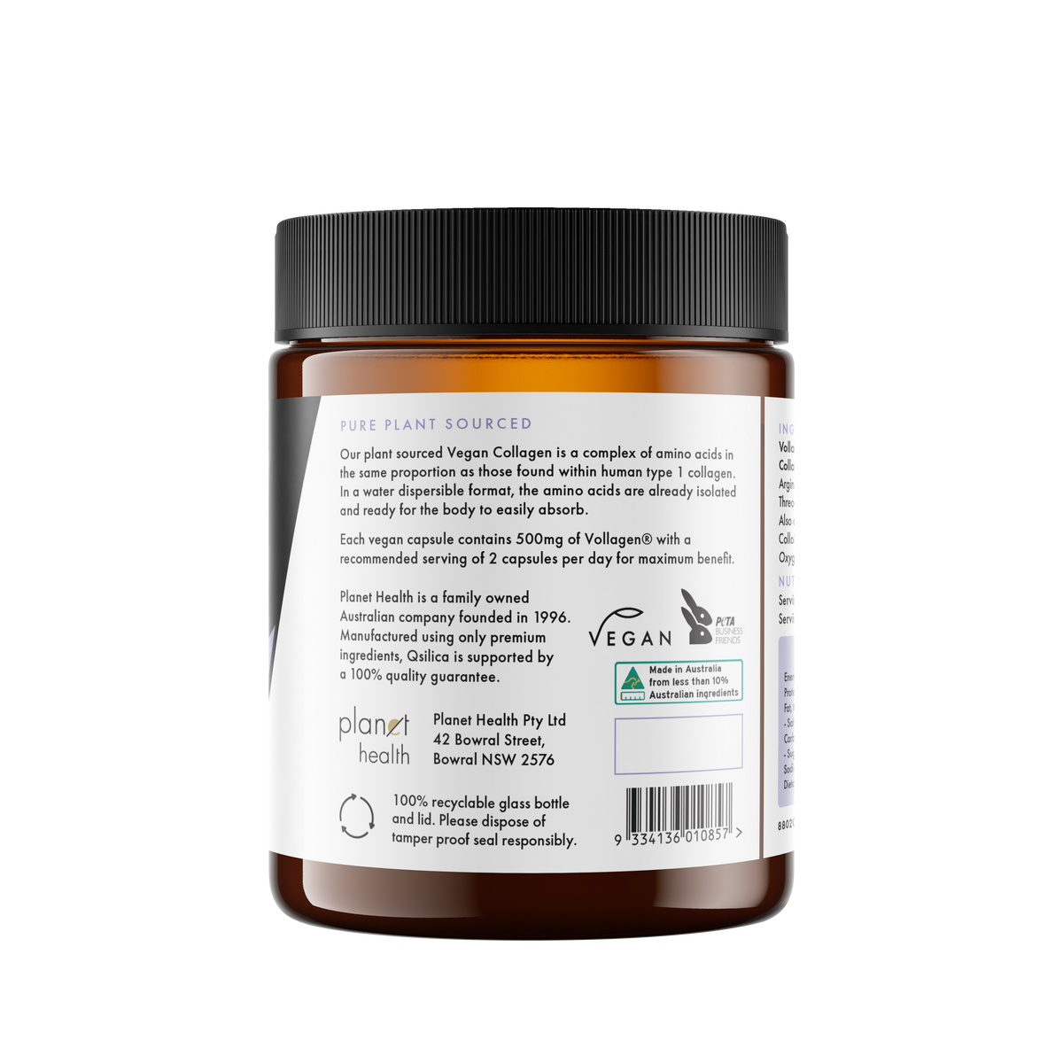 Vegan Collagen Capsules 3-Month Supply