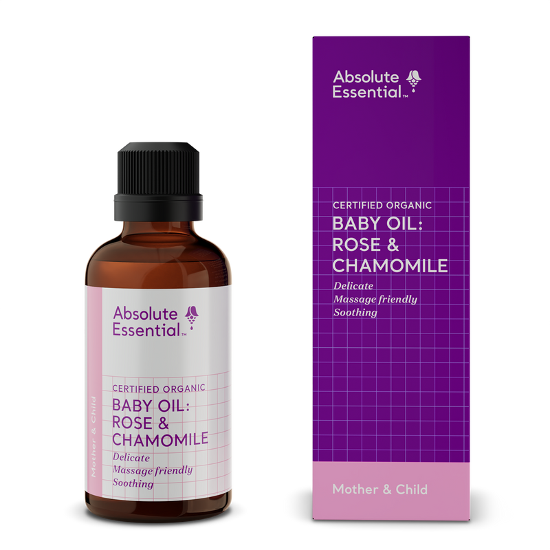Baby Oil: Rose & Chamomile 50ml