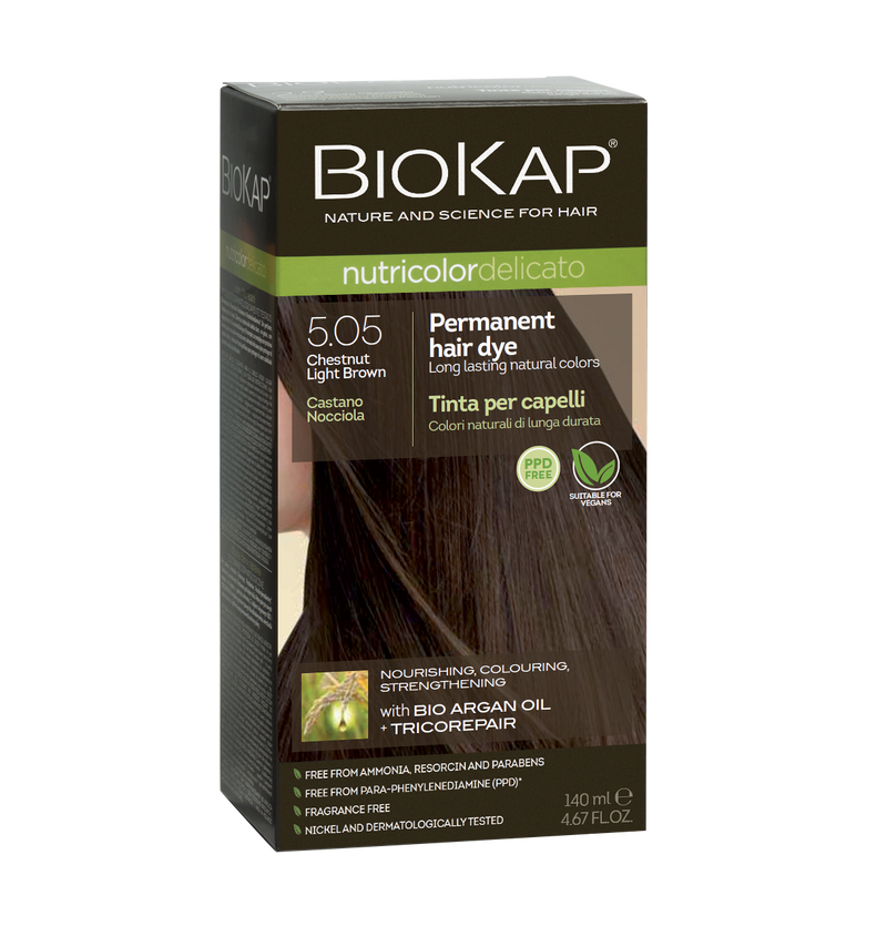 5.05 Chestnut Light Brown Dye