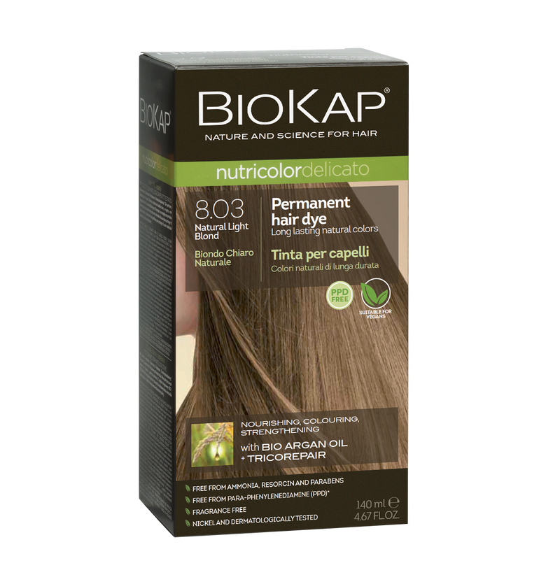 8.03 Natural Light Blond Dye