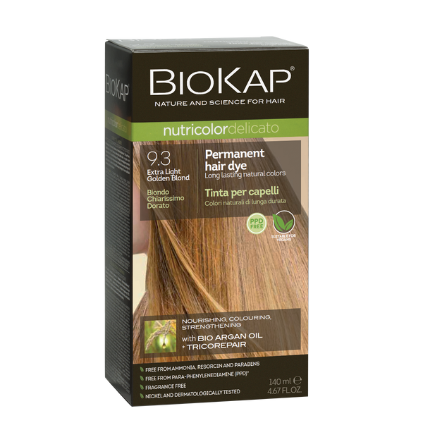 9.3 Extra Light Golden Blond Dye