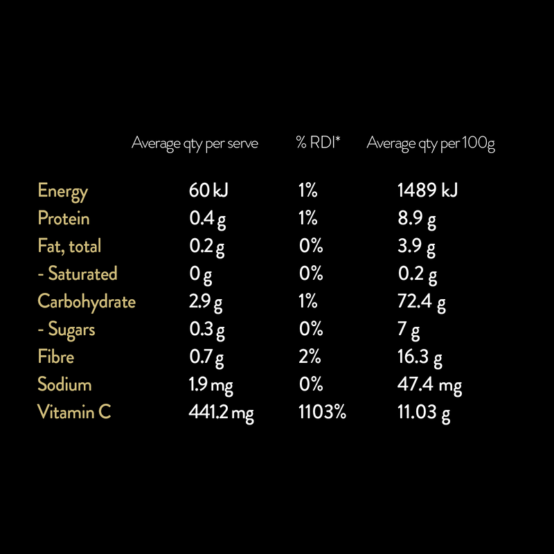 VITAMIN C 120G POWDER